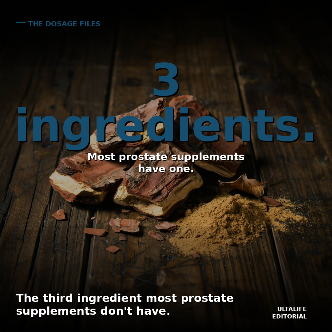 The Third Ingredient Most Prostate Supplements Don't Have