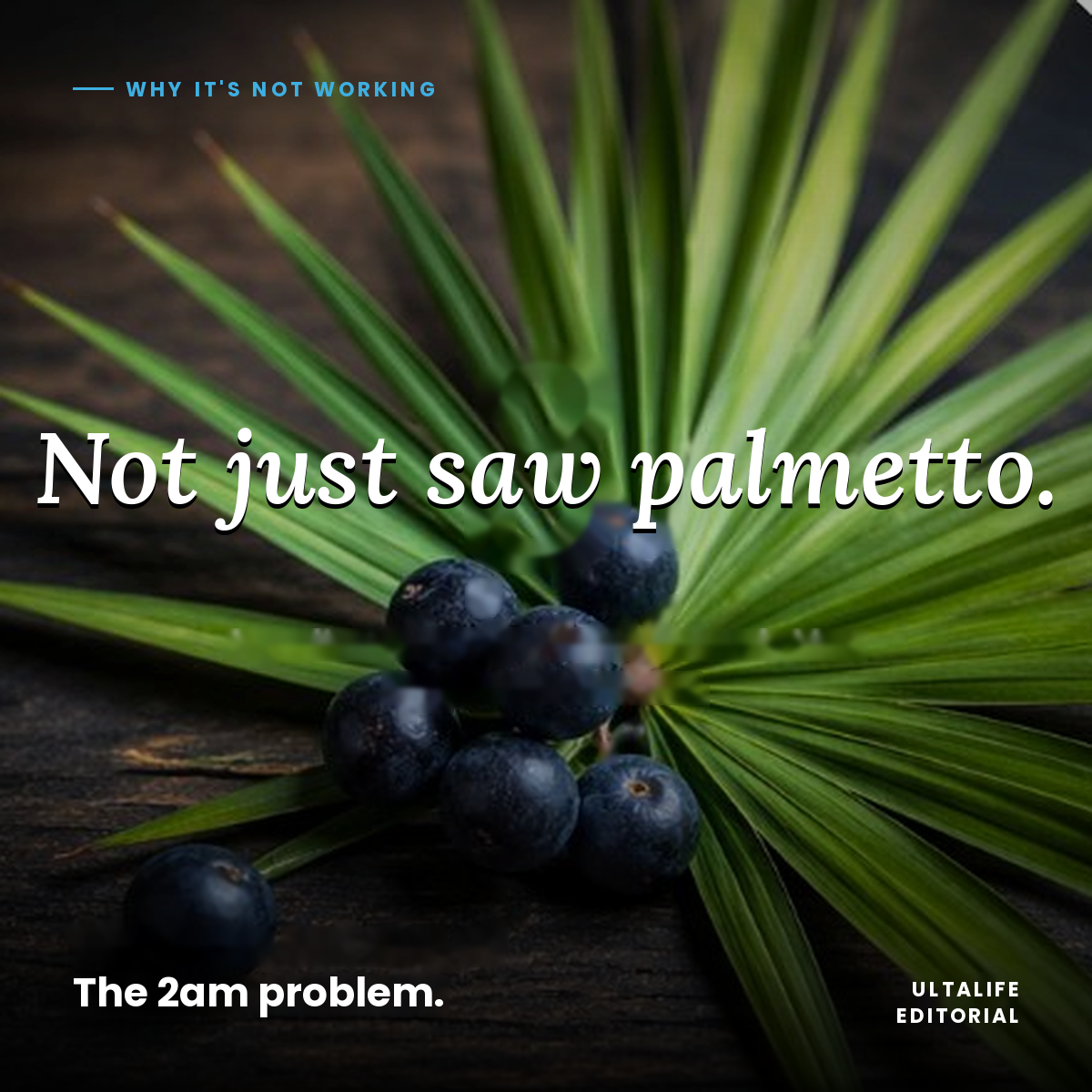 The 2am problem.