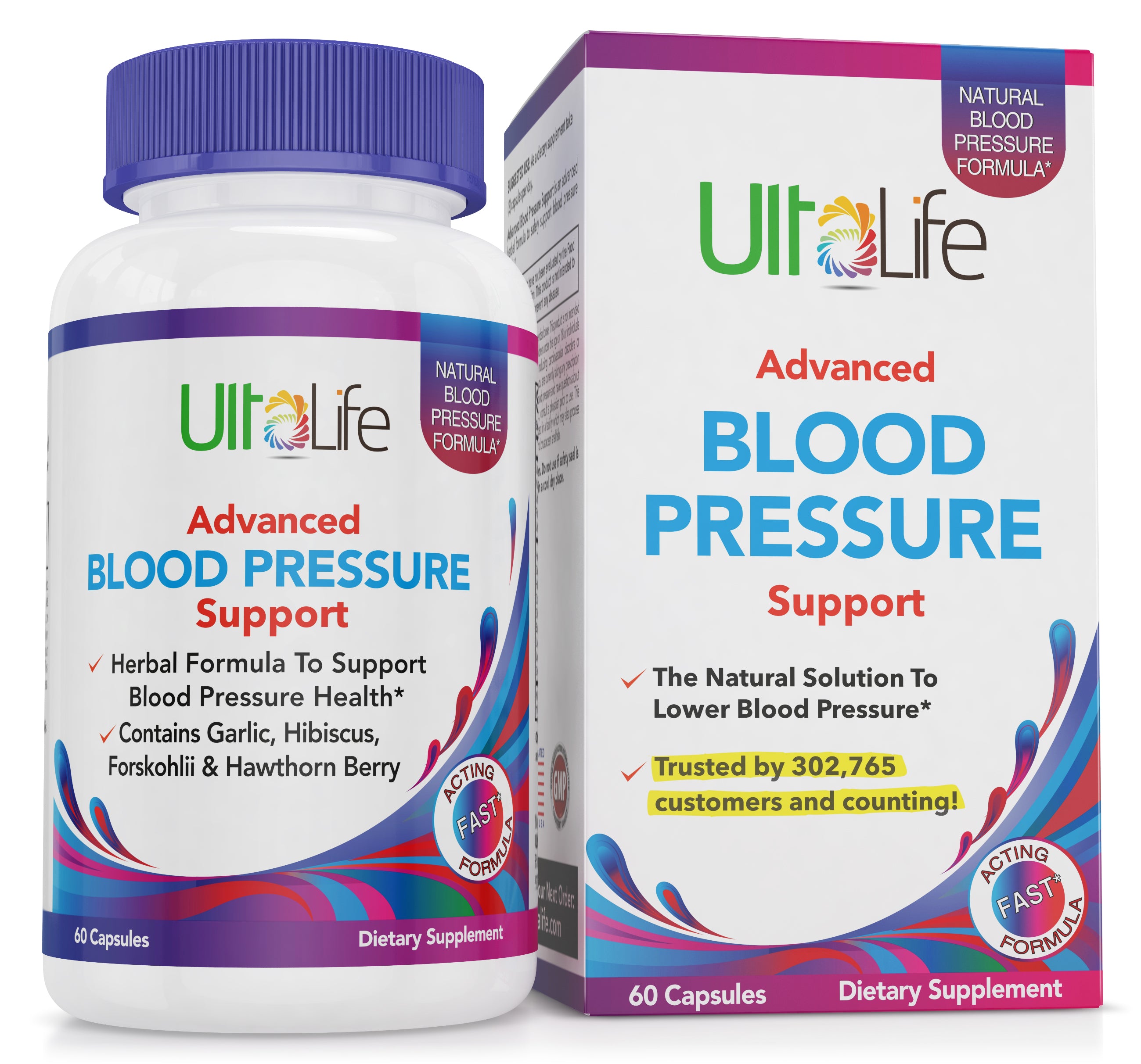 ULTALIFE Advanced Blood Pressure Supplement